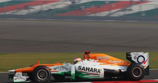 GP Indii 2012 - piątek