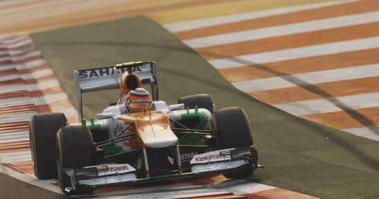 GP Indii 2012 - piątek