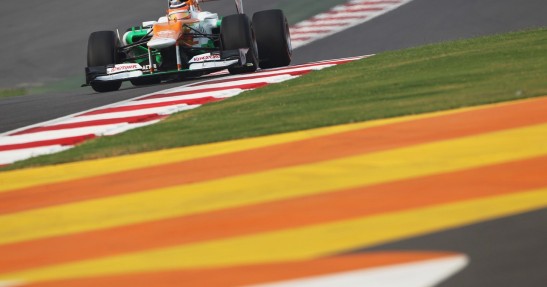 GP Indii 2012 - piątek