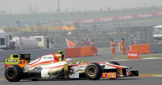 GP Indii 2012 - piątek