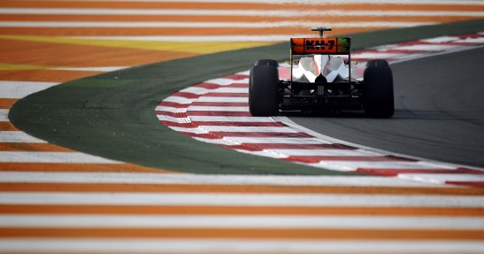 GP Indii 2012 - piątek