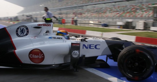 GP Indii 2012 - piątek