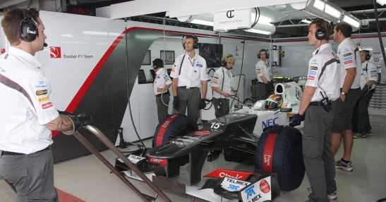 GP Indii 2012 - piątek