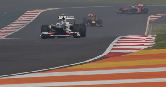 GP Indii 2012 - piątek