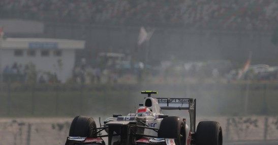 GP Indii 2012 - piątek