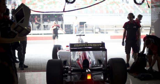 GP Indii 2012 - piątek