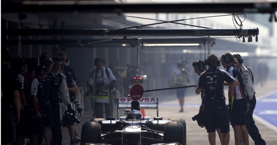 GP Indii 2012 - piątek