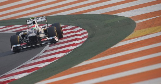 GP Indii 2012 - piątek