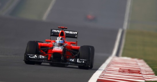 GP Indii 2012 - piątek