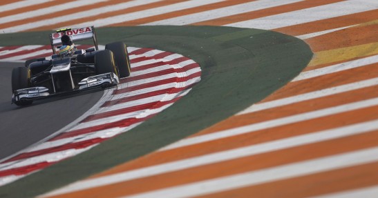 GP Indii 2012 - piątek