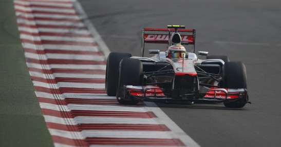 GP Indii 2012 - piątek