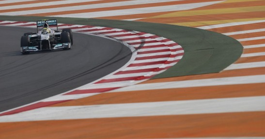 GP Indii 2012 - piątek