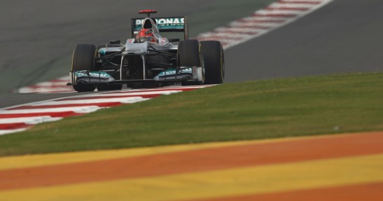 GP Indii 2012 - piątek