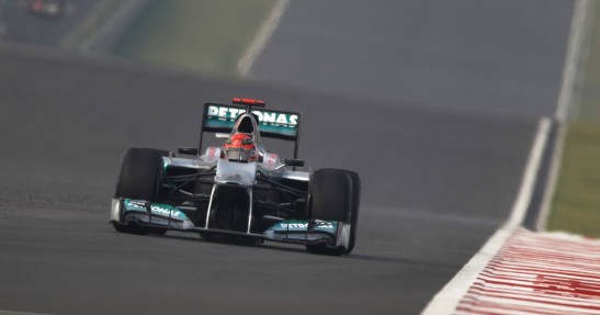 GP Indii 2012 - piątek