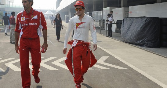 GP Indii 2012 - piątek