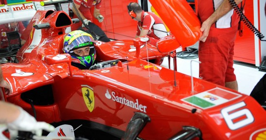 GP Indii 2012 - piątek