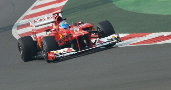 GP Indii 2012 - piątek