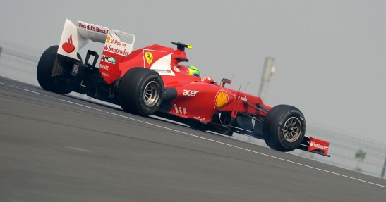 GP Indii 2012 - piątek