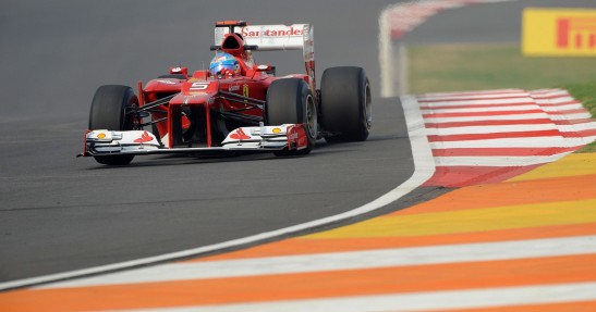 GP Indii 2012 - piątek