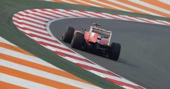 GP Indii 2012 - piątek