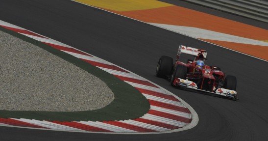 GP Indii 2012 - piątek