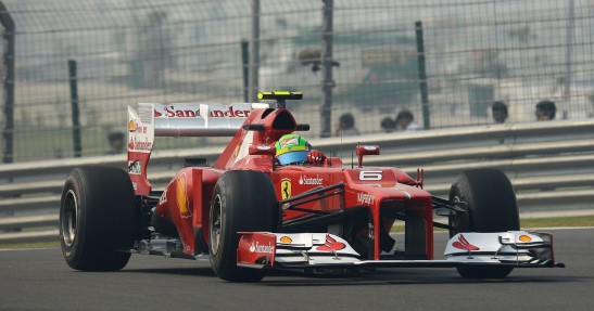 GP Indii 2012 - piątek