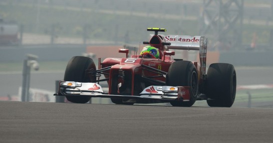 GP Indii 2012 - piątek