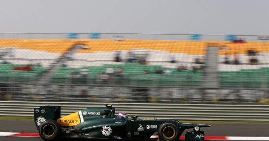 GP Indii 2012 - piątek