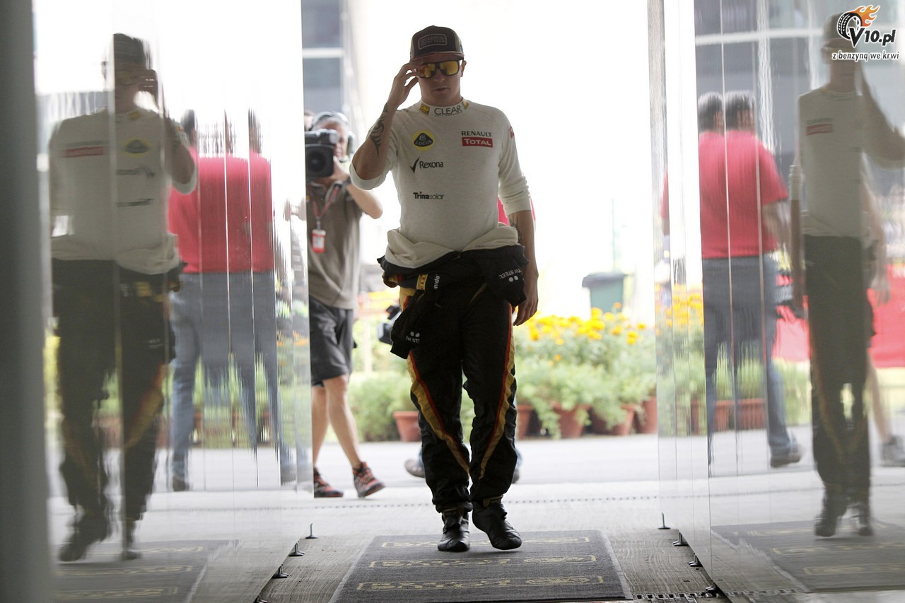 Raikkonen: Bolid nie ma przyczepnoci, bo go le przestawiem