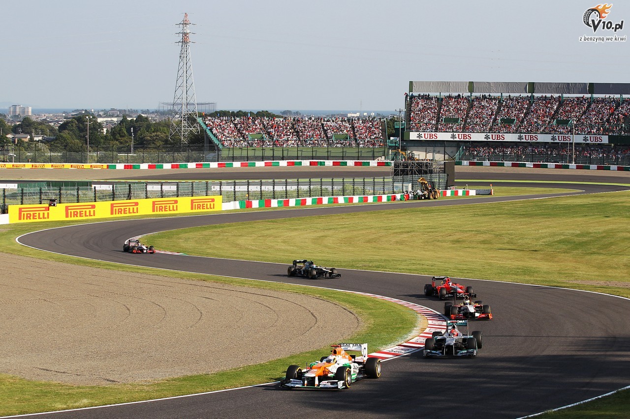 GP Japonii 2012 - niedziela