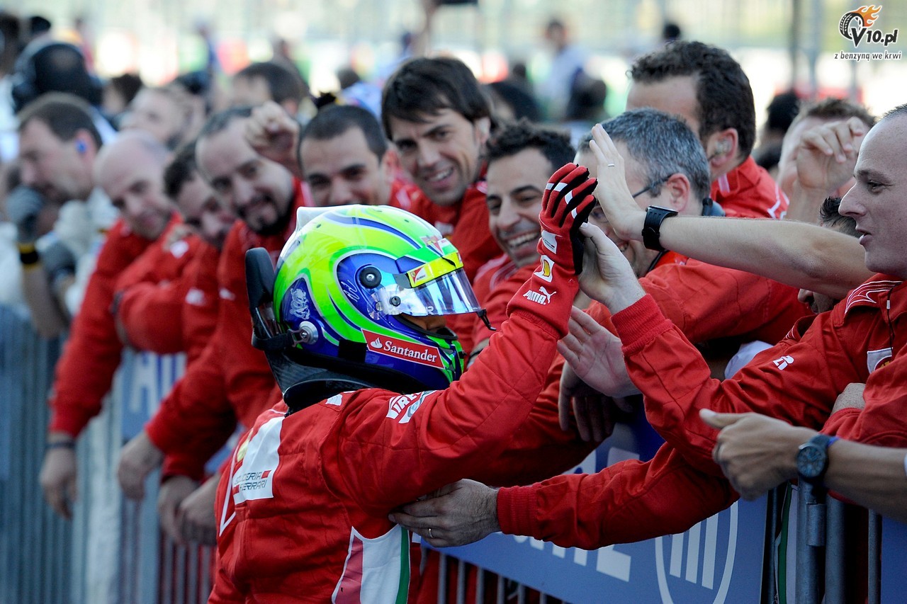 Massa oficjalnie zostaje w Ferrari na sezon 2013