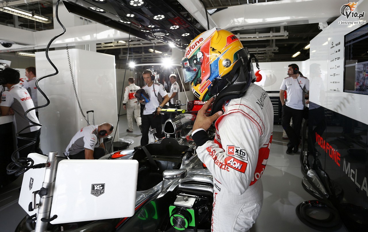 Hamilton jedzi w GP Japonii z zepsutym zawieszeniem