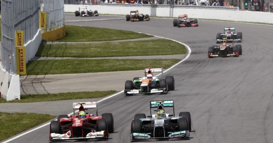 GP Kanady 2012 - niedziela