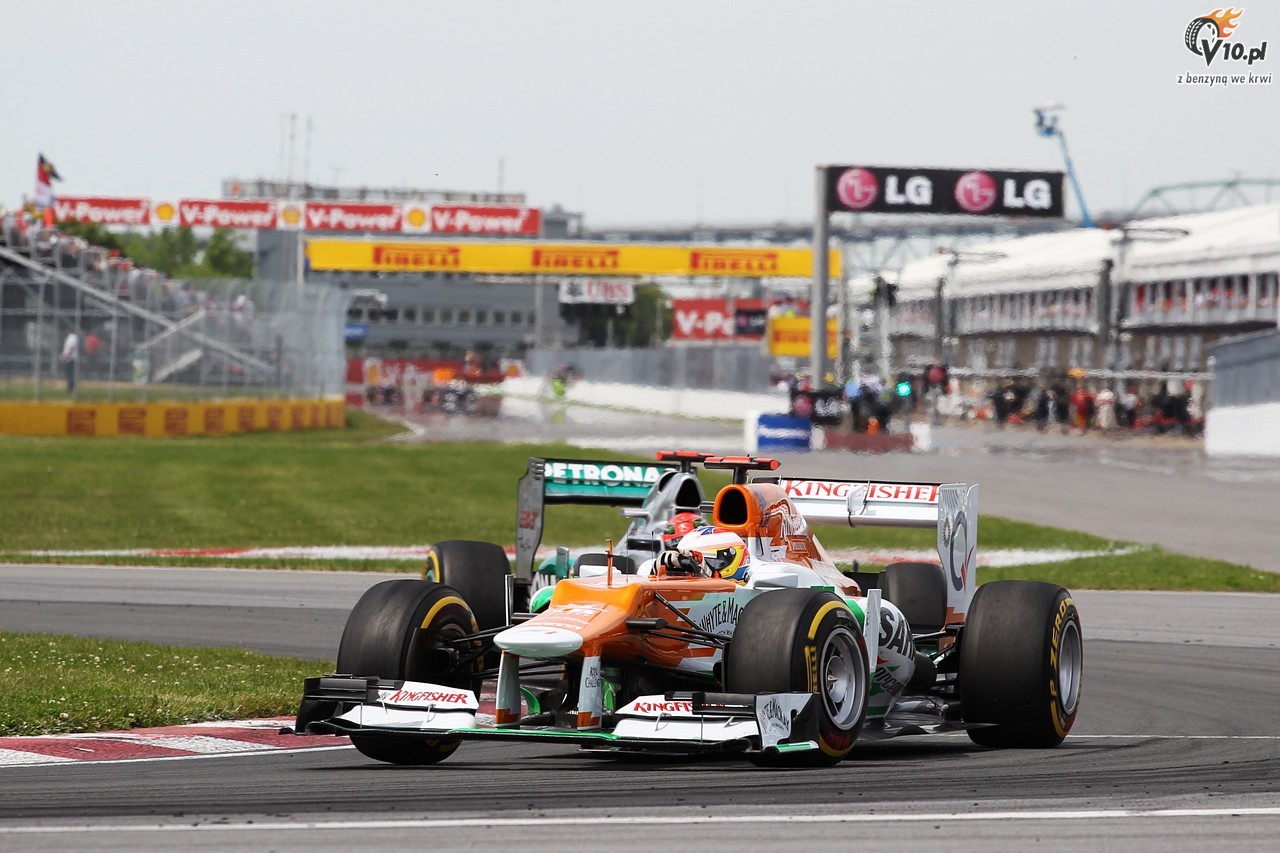 GP Kanady 2012 - niedziela