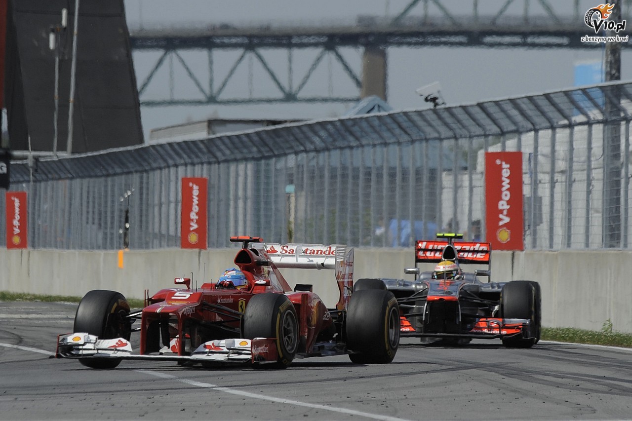 GP Kanady 2012 - niedziela