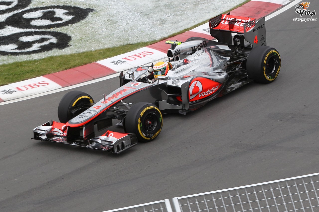GP Kanady - 3. trening: Vettel i Alonso strcaj Hamiltona z piedestau