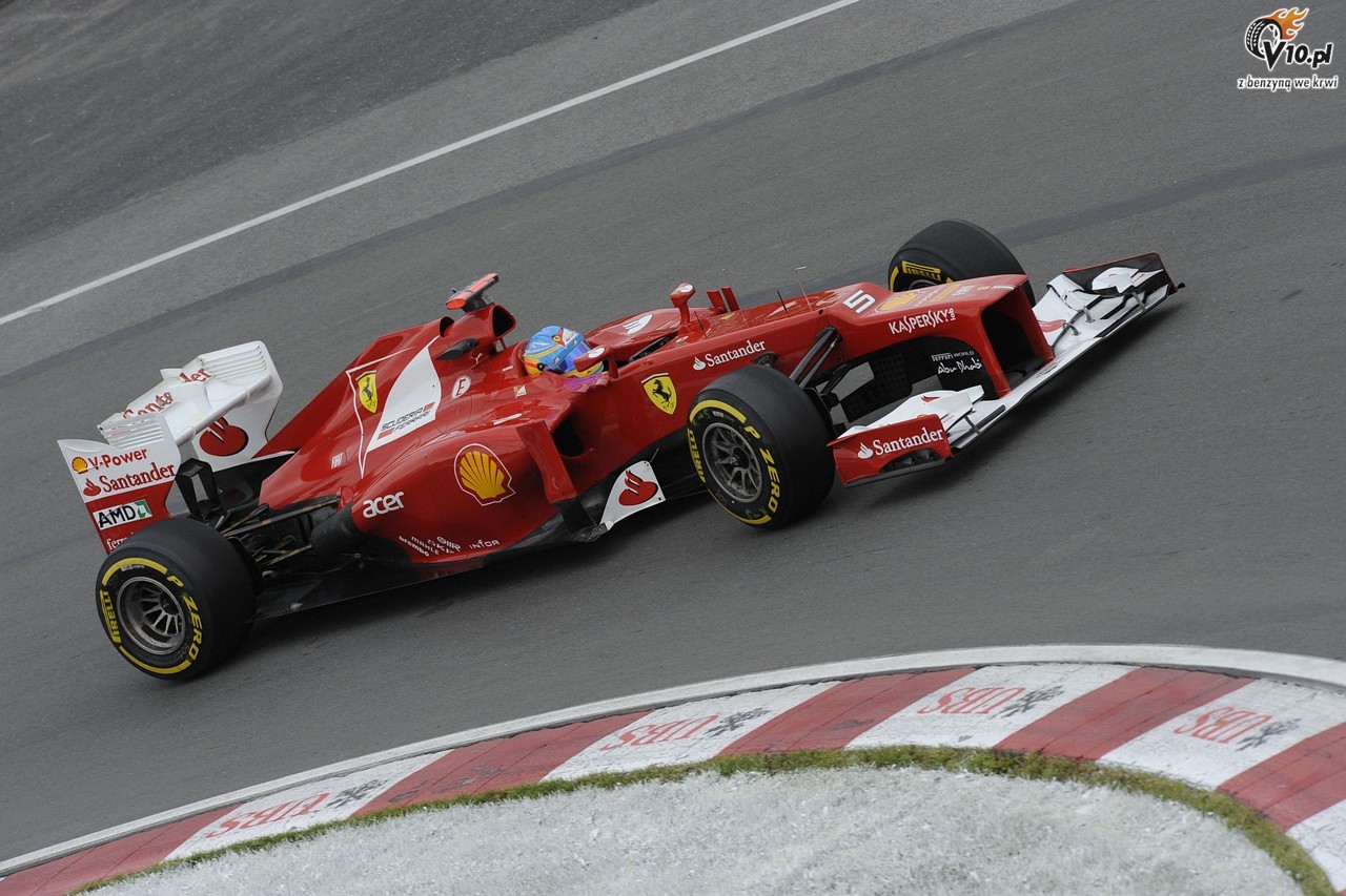 Mocne Ferrari planuje zostawi nowy wydech w bolidzie