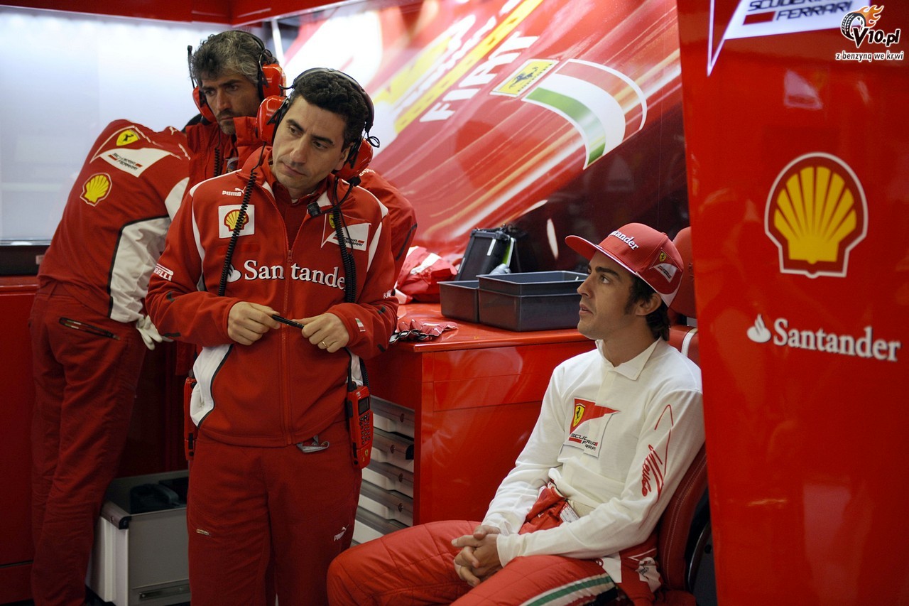 Mocne Ferrari planuje zostawi nowy wydech w bolidzie