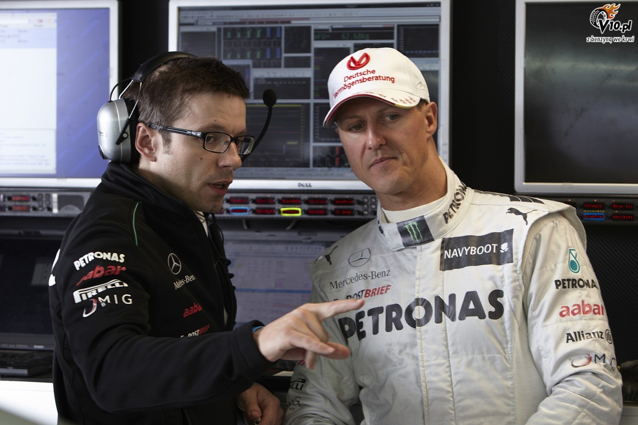 Schumacher nie zwtpi w sukces z Mercedesem