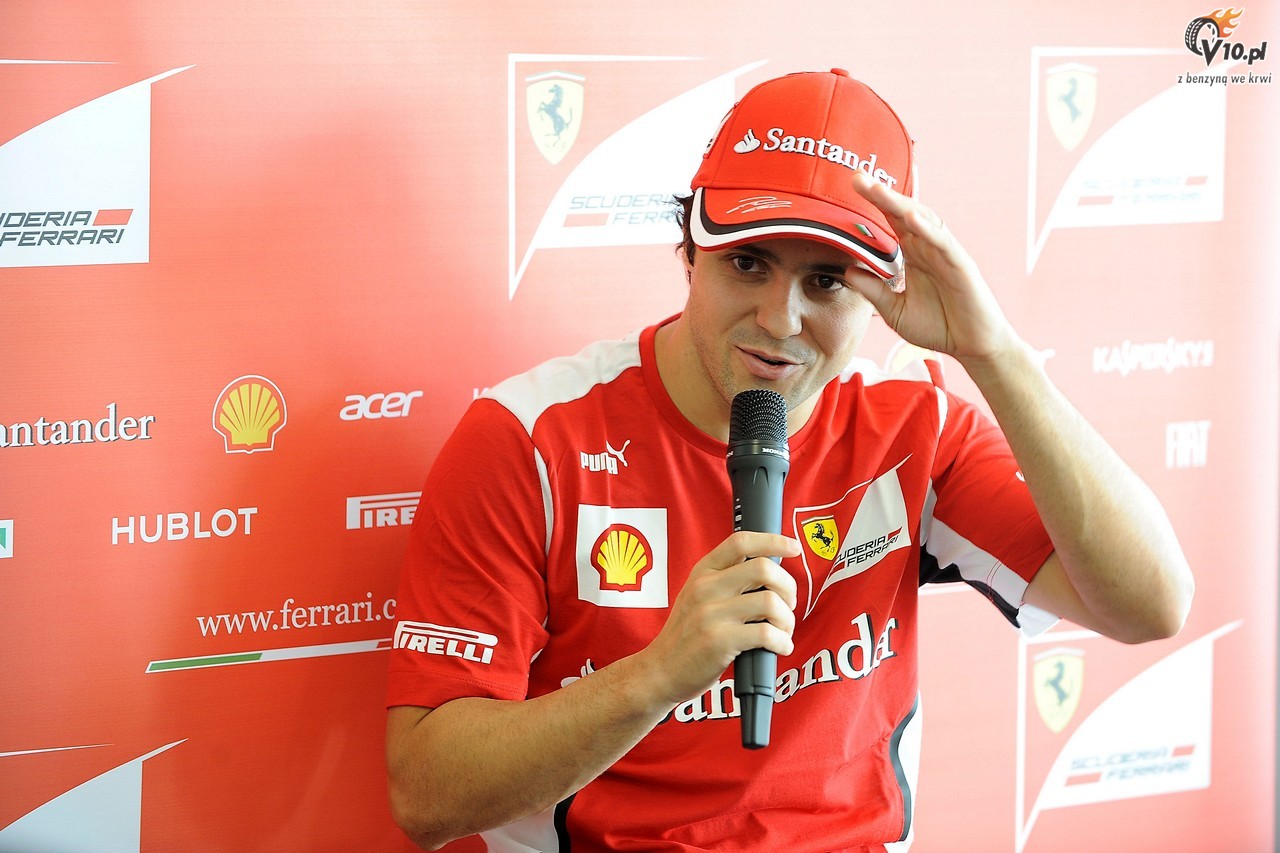 Ferrari przestao podglda rywali. Massa optymist po treningach