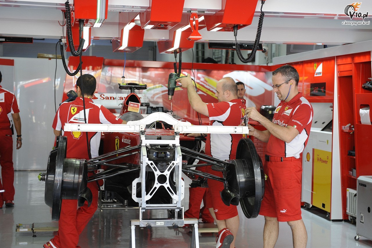 Ferrari przestao podglda rywali. Massa optymist po treningach