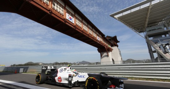 GP Korei 2012 - piątek