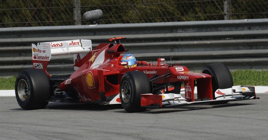 GP Malezji 2012 - czwartek i piątek