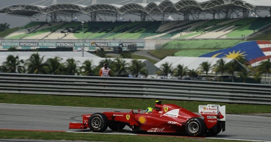 GP Malezji 2012 - czwartek i piątek