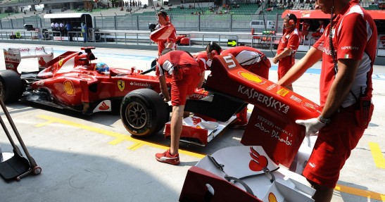 GP Malezji 2012 - czwartek i piątek