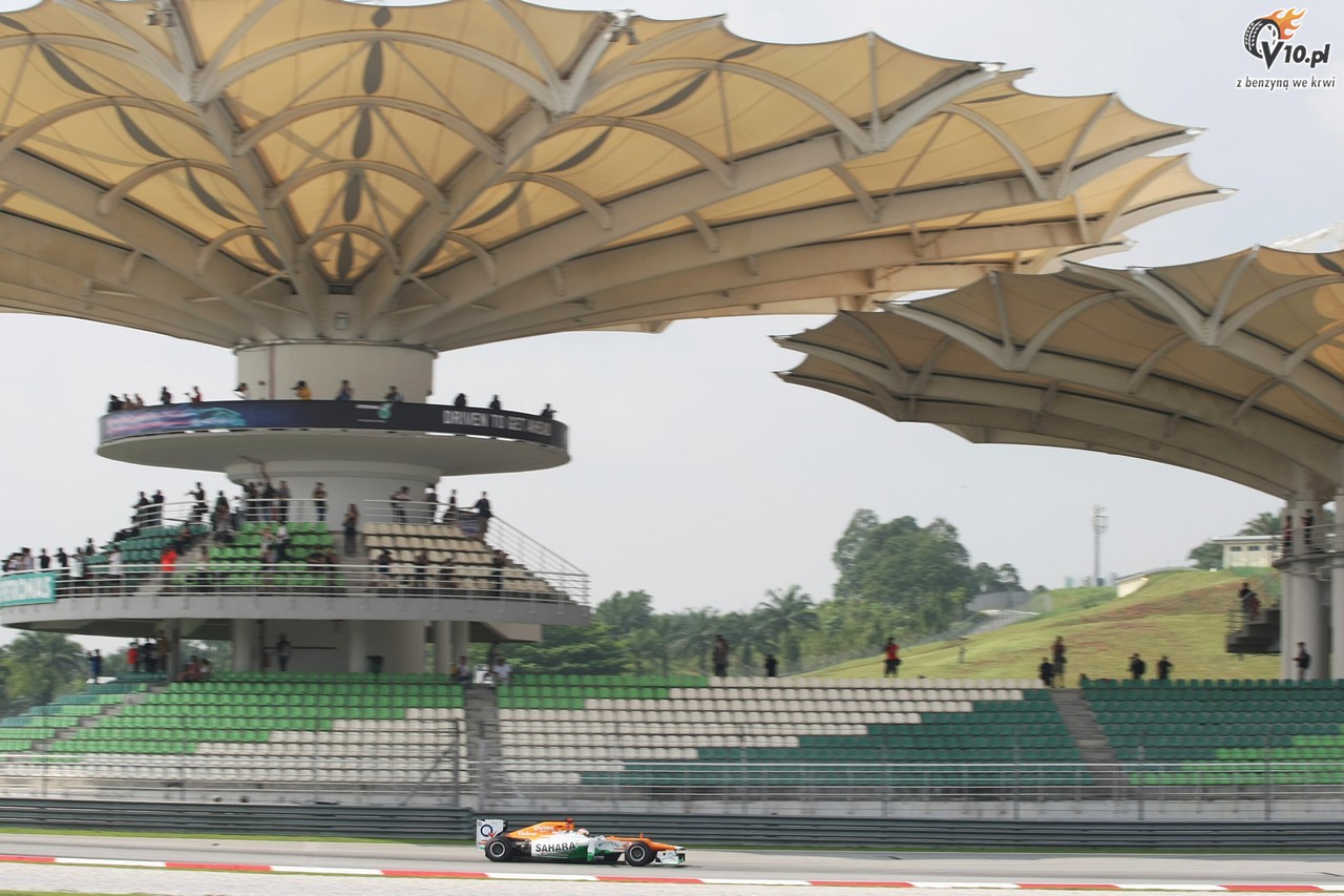 GP Malezji 2012 - czwartek i pitek