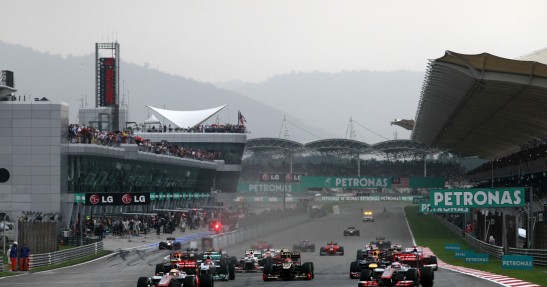 GP Malezji 2012 - niedziela