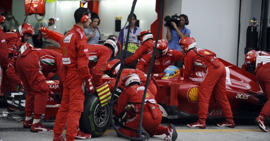 GP Malezji 2012 - niedziela