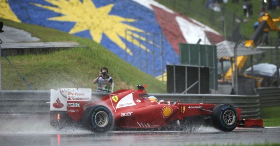 GP Malezji 2012 - niedziela