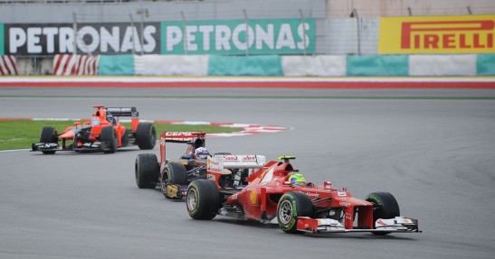 GP Malezji 2012 - niedziela